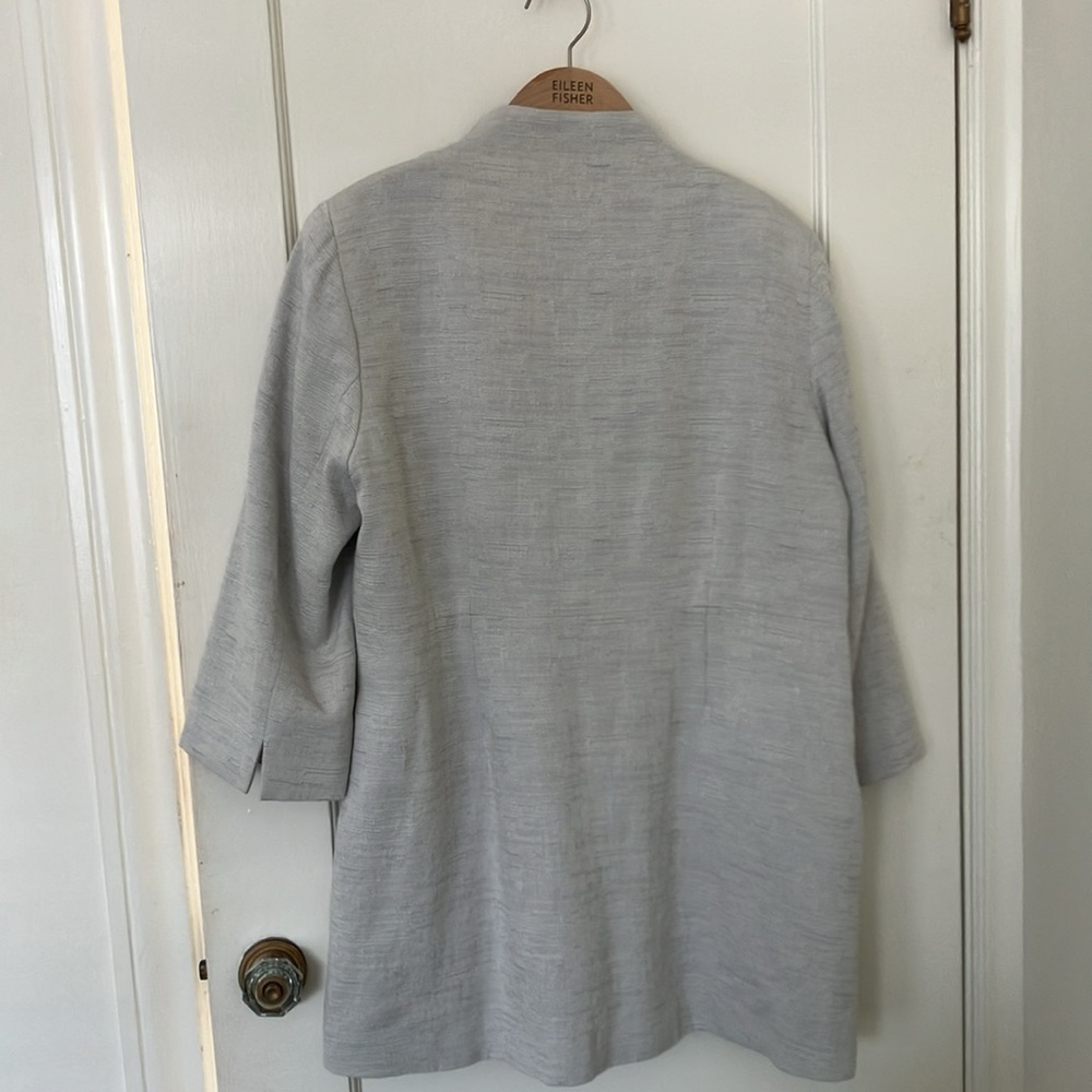 Beautiful Eileen Fisher Longline Jacket size XL - Picture 3 of 9